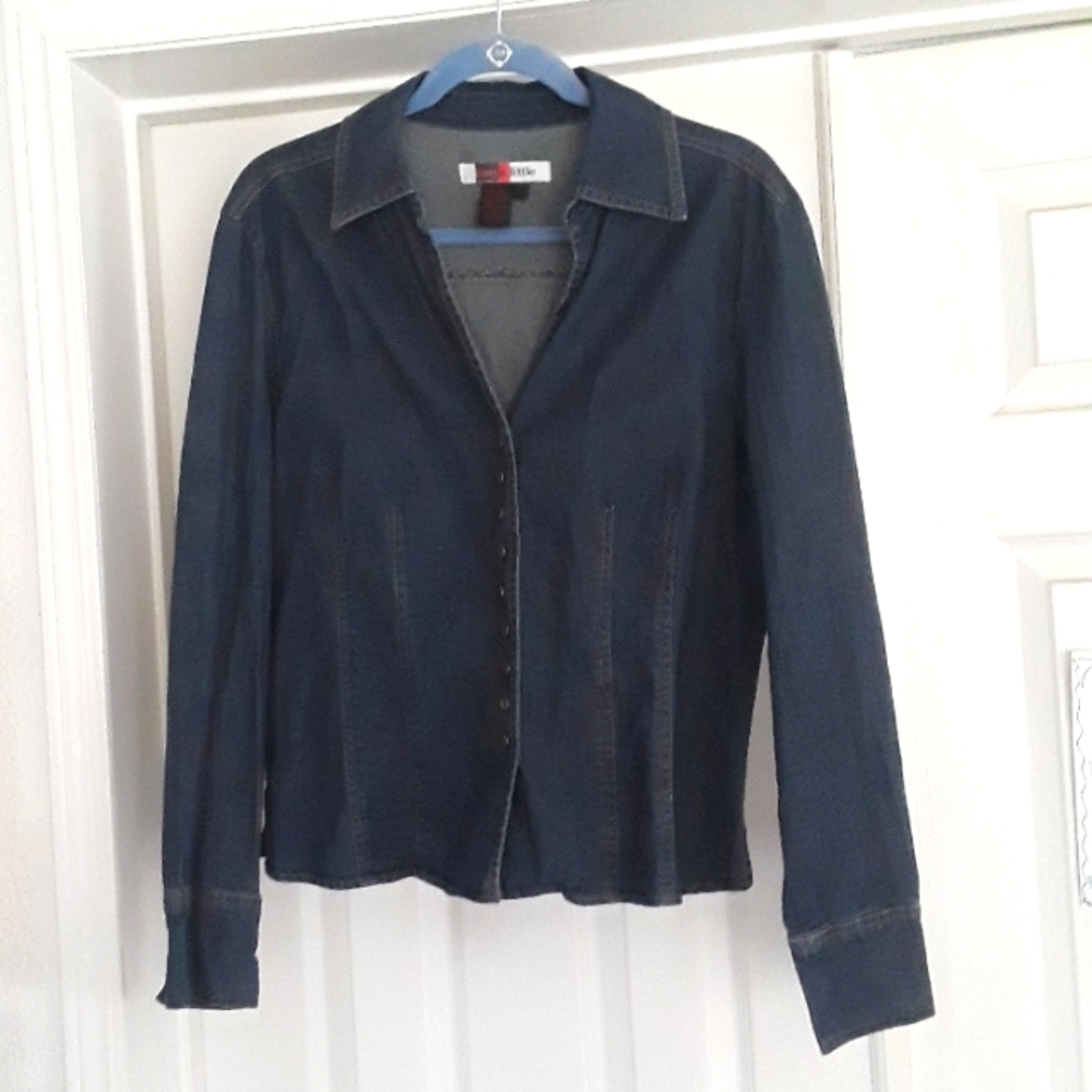 Live a Little denim jacket size L